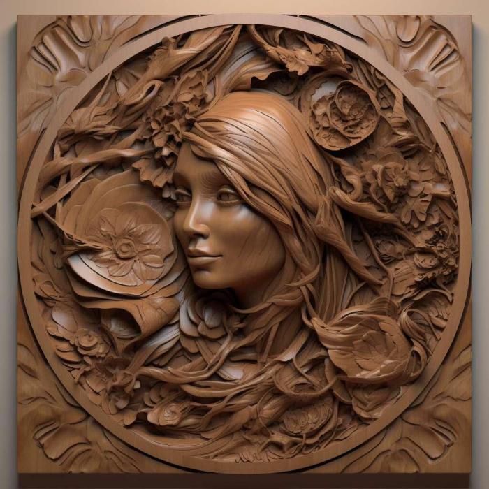 نموذج ثلاثي الأبعاد لآلة CNC 3D Art 